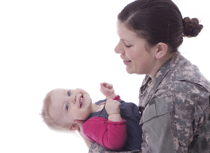 Support worker with pregnant woman