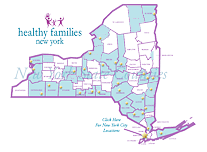 New York State Program Sites Map
